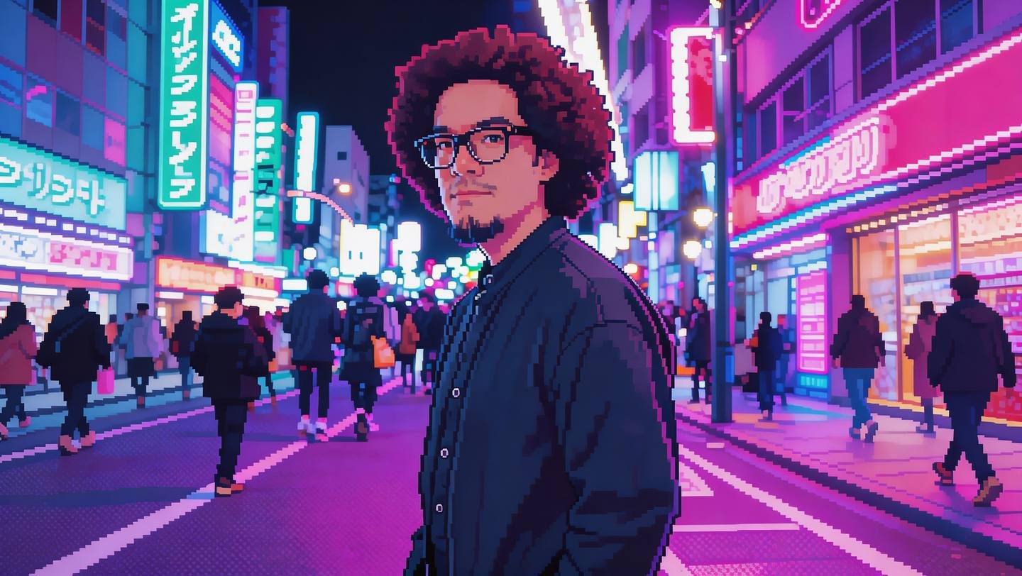 WeiShan Yu, Tokyo street portrait, variant 4