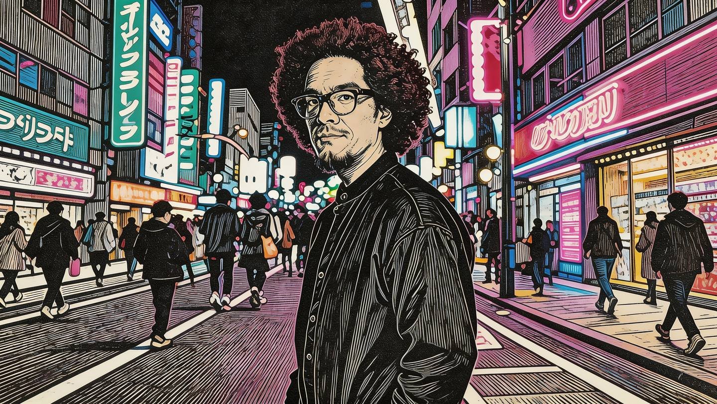 WeiShan Yu, Tokyo street portrait, variant 7