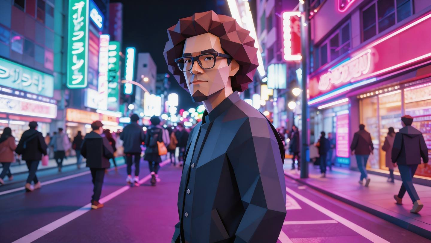 WeiShan Yu, Tokyo street portrait, variant 8