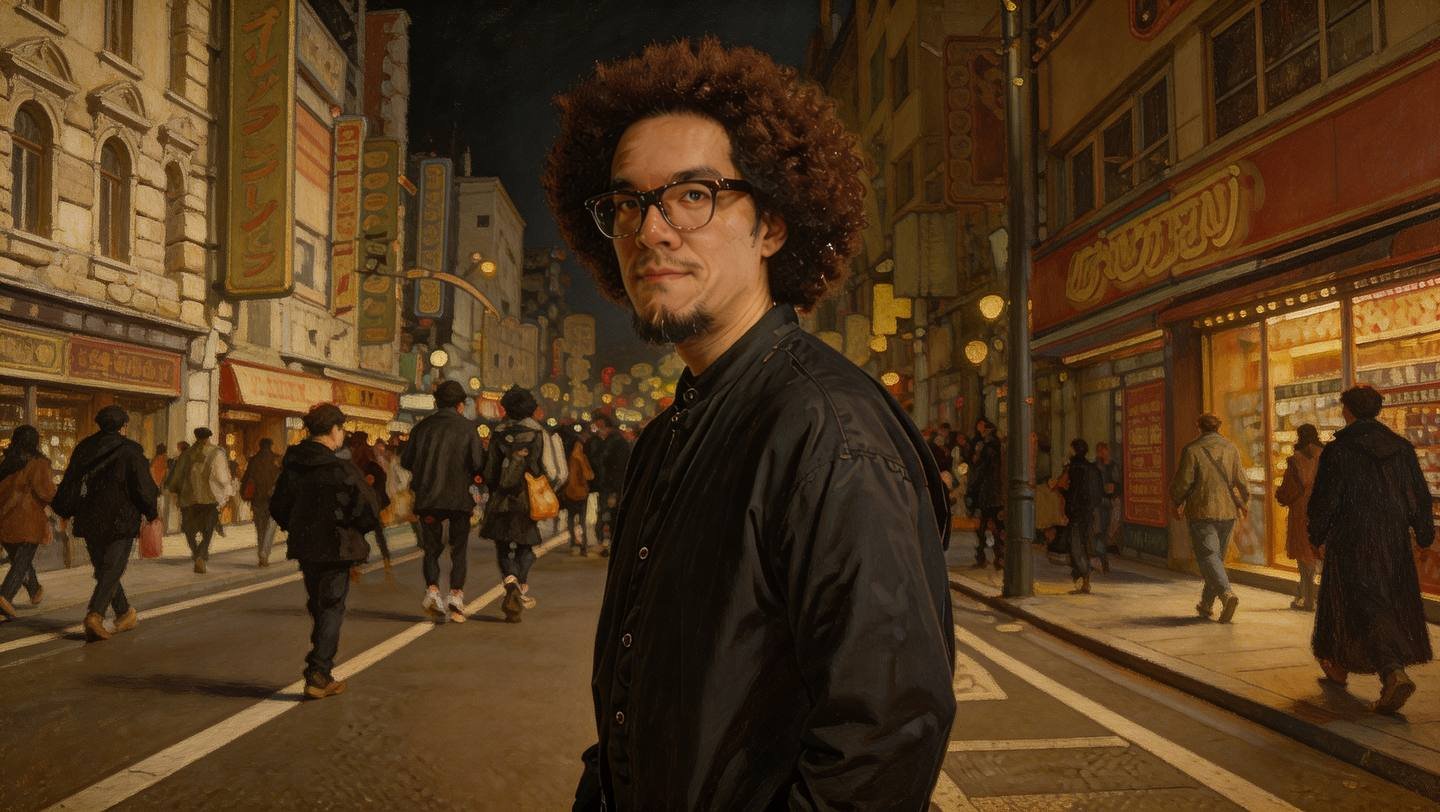 WeiShan Yu, Tokyo street portrait, variant 9