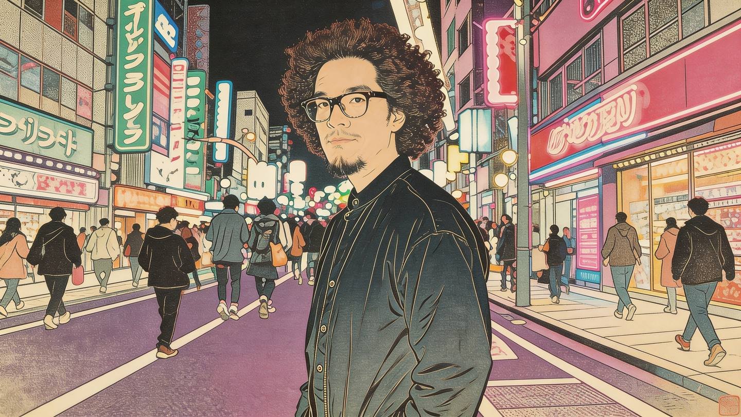 WeiShan Yu, Tokyo street portrait, variant 10