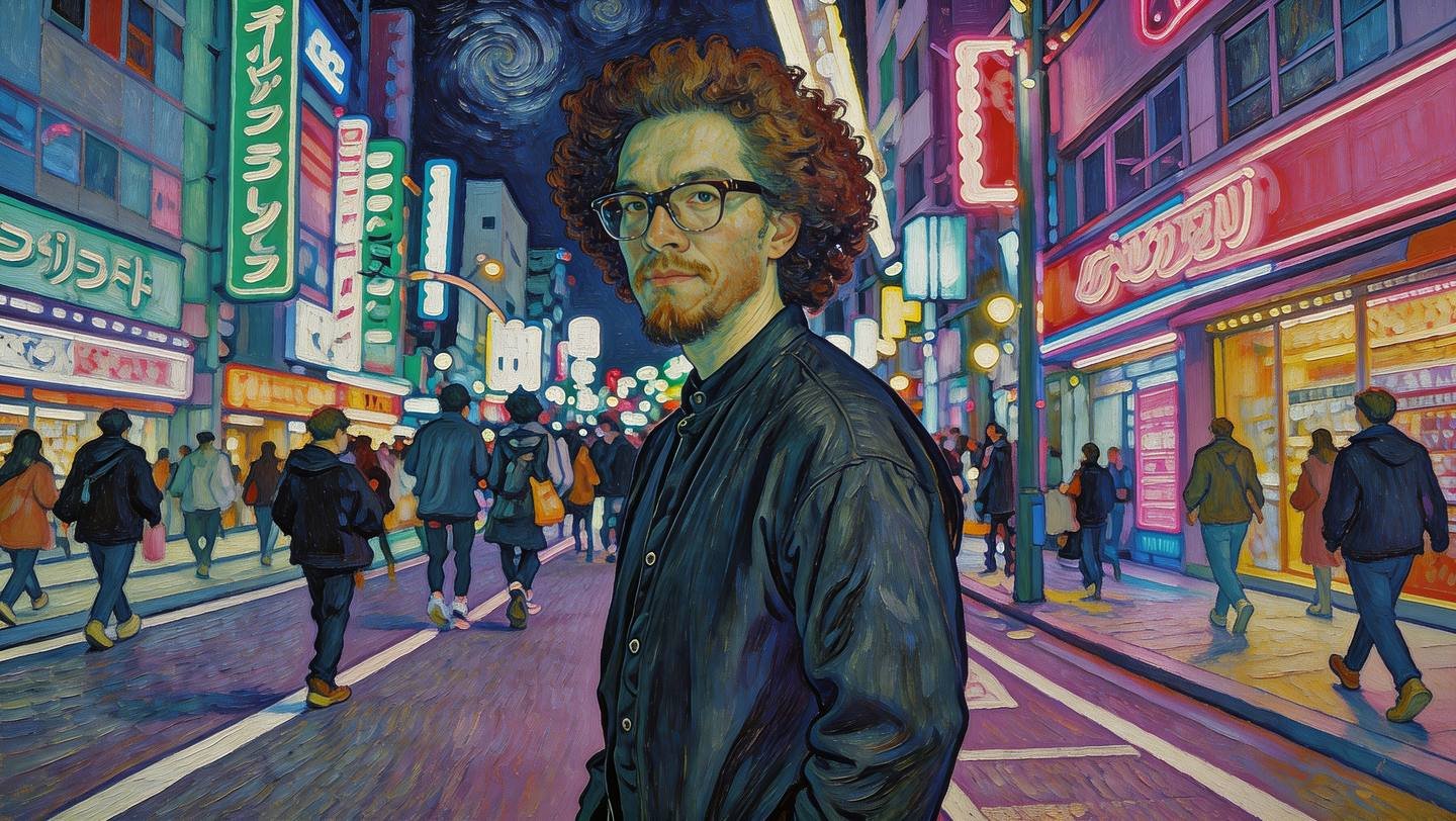 WeiShan Yu, Tokyo street portrait, variant 13