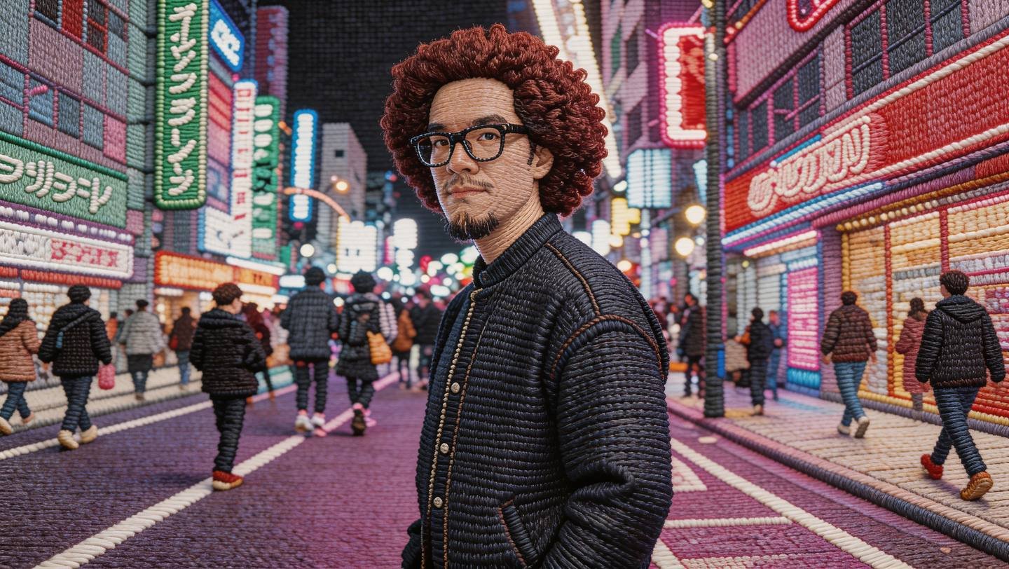 WeiShan Yu, Tokyo street portrait, variant 14
