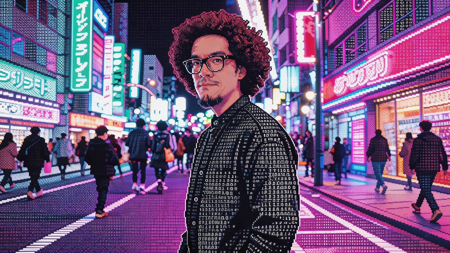 WeiShan Yu, Tokyo street portrait, variant 15