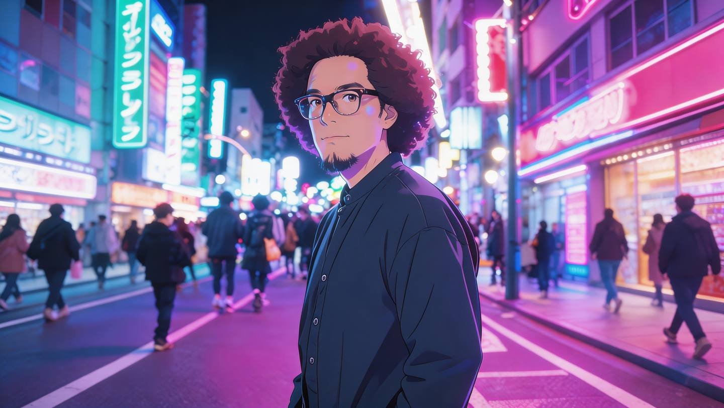 WeiShan Yu, Tokyo street portrait, variant 16