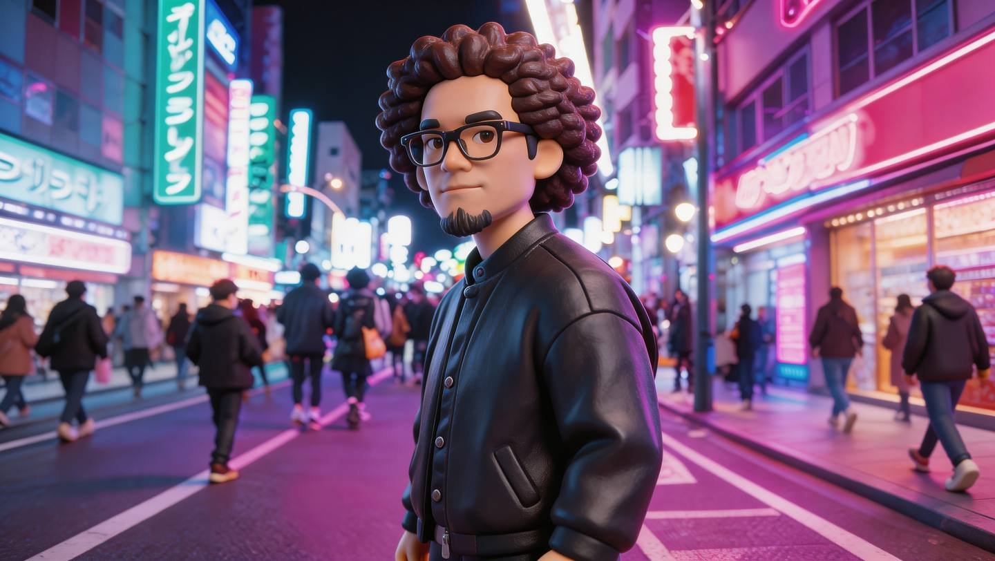 WeiShan Yu, Tokyo street portrait, variant 19