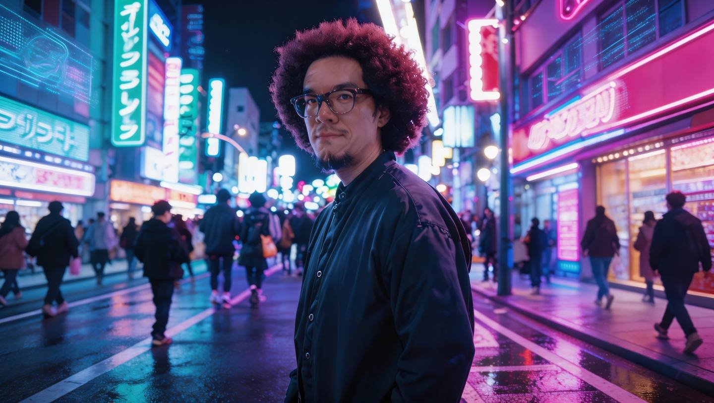 WeiShan Yu, Tokyo street portrait, variant 20